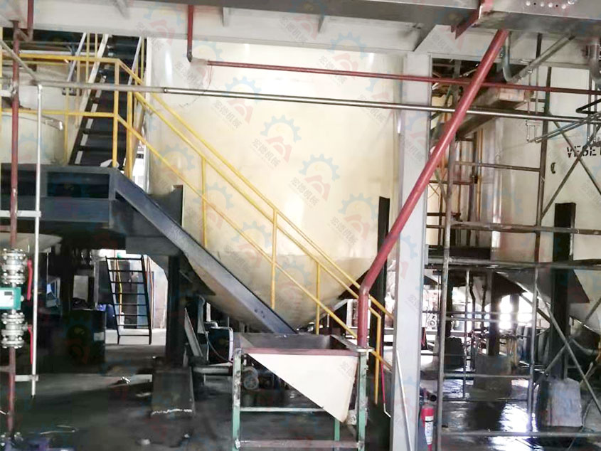 墨西哥30tpd全套精煉油設備生產線案例