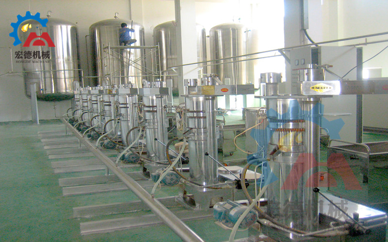液壓核桃榨油機