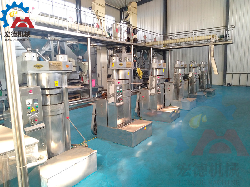 宏德壓榨生產(chǎn)線客戶現(xiàn)場