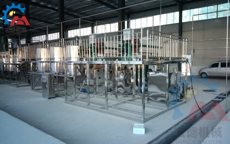 宏德精煉脫蠟生產(chǎn)線(xiàn)