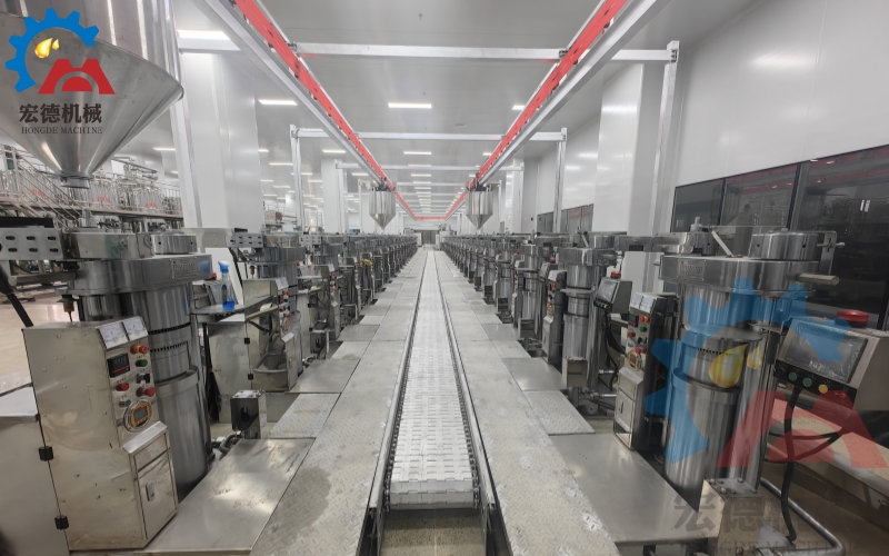 宏德全自動液壓榨油機(jī)