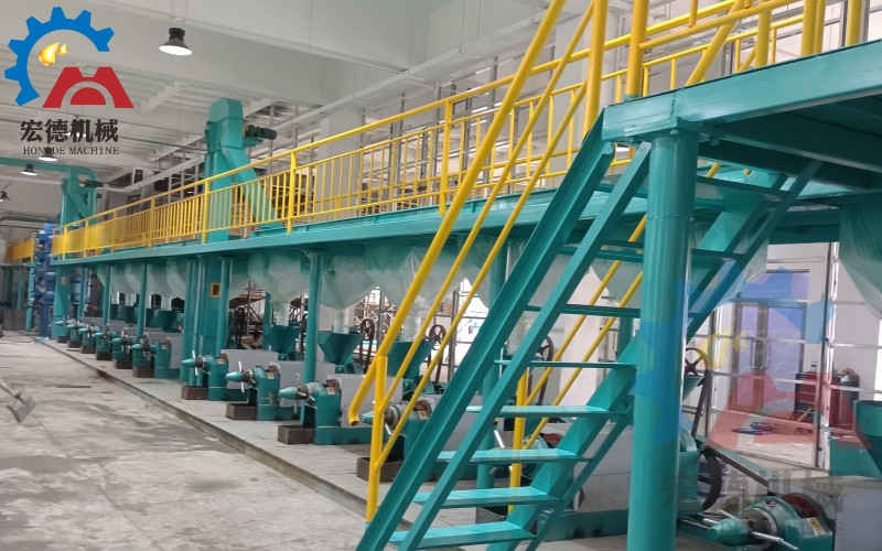 宏德榨油生產(chǎn)線