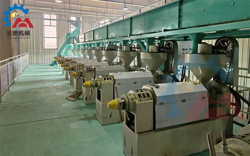 菜籽榨油生產(chǎn)線